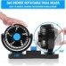 Double Head Car Fan