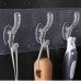 Sticker Hooks for Wall  (Pack of 1- 6 Hook Strip)