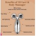 3D FACE BODY ROLLER MASSAGER