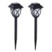 Solar Crystal Lawn Lights  ( Pack of 2 )