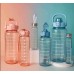 3 in 1 Transparent Water Bottle Set