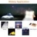 100W Solar Light Outdoor LED Rechargeable