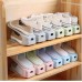 Adjustable Shoe Slots Rack Plastic