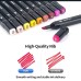 48 Pcs Dual - Tip Markers Set