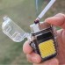 Lighter With Flashlight USB Rechargeable