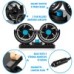 Double Head Car Fan