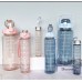 3 in 1 Transparent Water Bottle Set