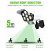 Fake Camera & Sensor Solar Light