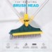 2 in 1 Bathroom Cleaning Brush with Wiper Tiles