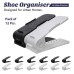 Adjustable Shoe Slots Rack Plastic