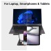 Foldable Laptop Stand With Mobile Stand
