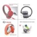SH-12 Wireless Bluetooth Headphone