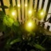 6 Led Outdoor Solar Lights For Garden ( 2pc )