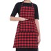 Unisex Kitchen Apron Checkered Design