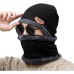 Woolen Cap With Neck Scarf