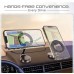 Magnetic Rings Phone Holder for Car Dash, Board