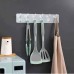 Sticker Hooks for Wall  (Pack of 1- 6 Hook Strip)