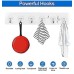 Sticker Hooks for Wall  (Pack of 1- 6 Hook Strip)