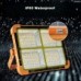 100W Solar Light Outdoor LED Rechargeable