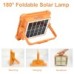 100W Solar Light Outdoor LED Rechargeable