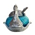 Duck Shape Blue Colored Glass