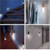 Wooden Stick Magnet Sensor Wall Lights