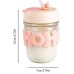 Glass Tumbler Mug with Lid Silicon Sleeve