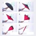 Reverse Umbrella with C-Shaped