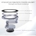 Magnetic Rings Phone Holder for Car Dash, Board