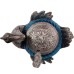 Duck Shape Blue Colored Glass