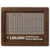 Wooden Money Box With Counting Target