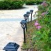 Solar Crystal Lawn Lights  ( Pack of 2 )