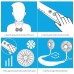 Folding Personal Neck Fan Portable Rechargeable