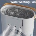 Double Head Spray Mist Cooling Fan