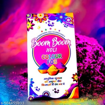 Multicolor Boom Boom Holi Color Fog